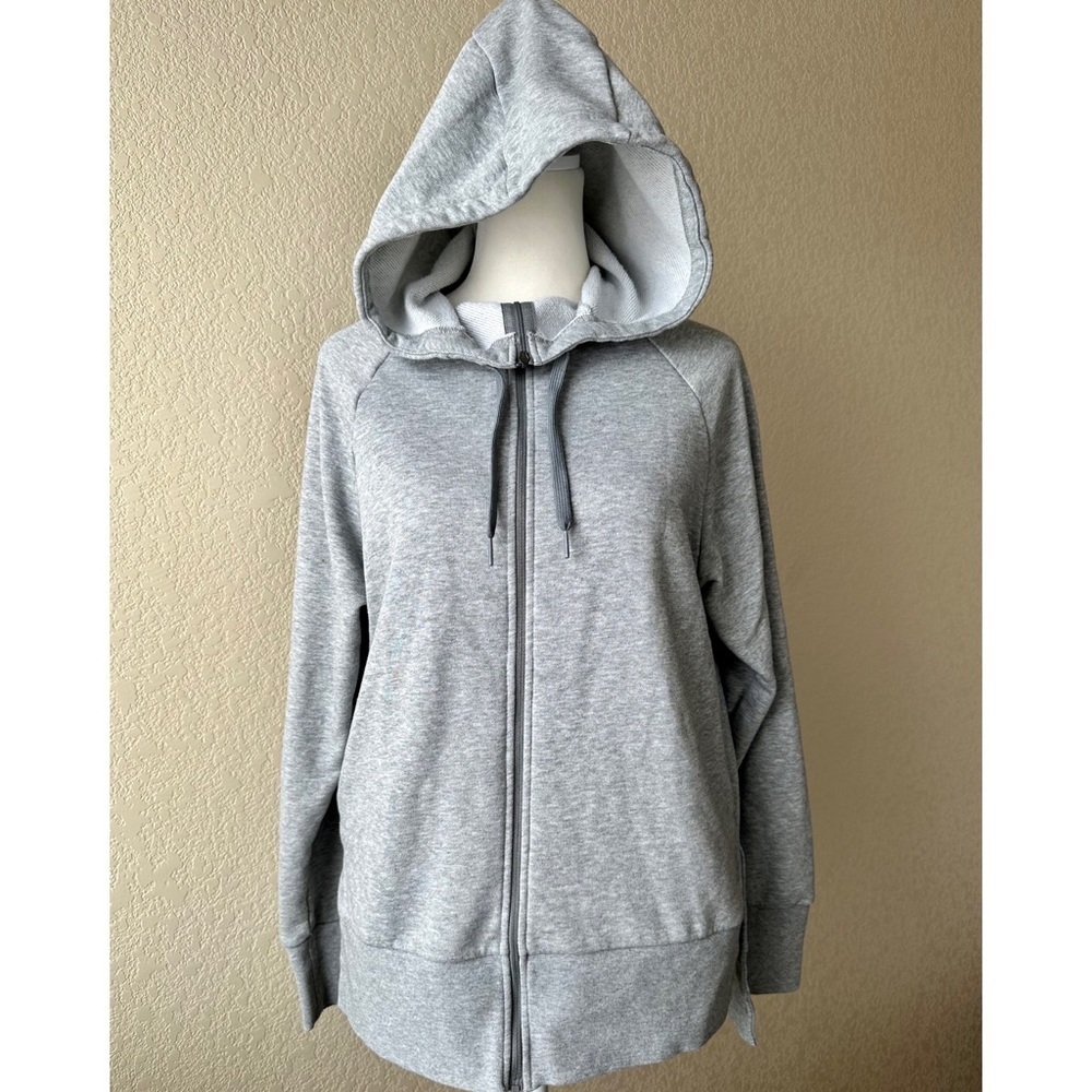 Nike Dry-Fit Straight Hem Full Zip Hoodie - xs